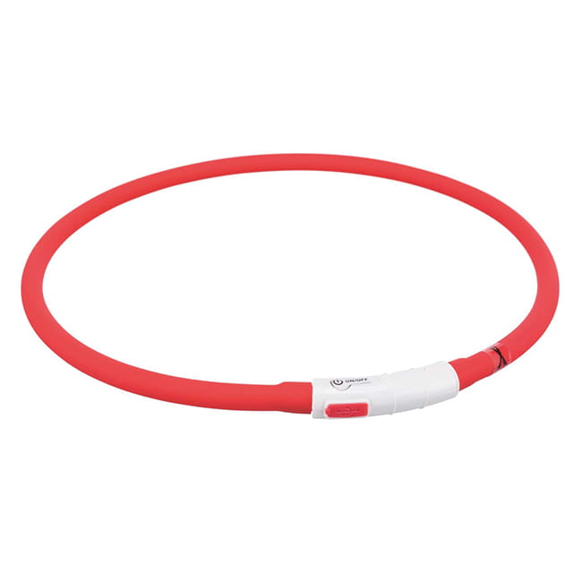 Flash Leuchtring USB rot