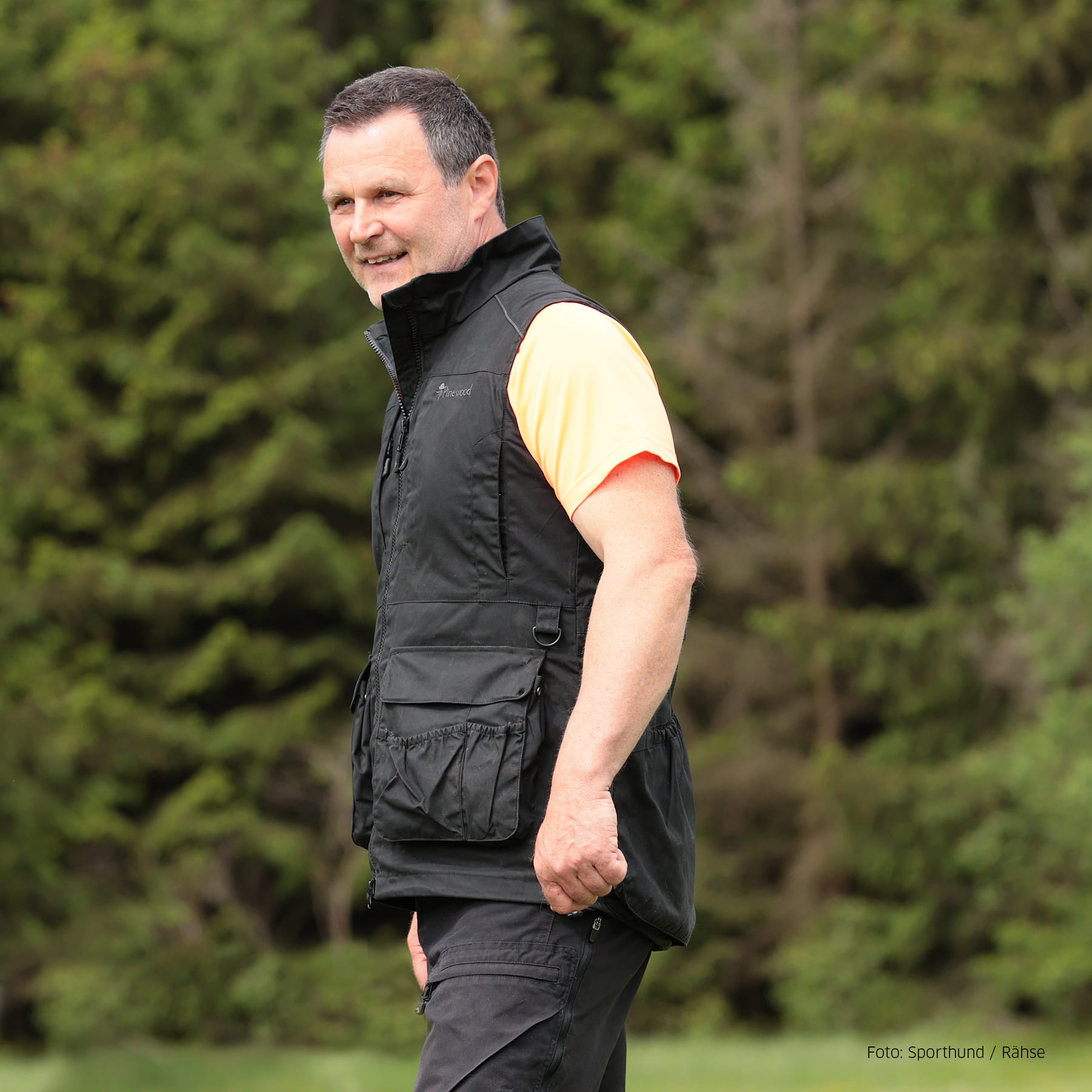 Dog Sports Expert Weste Herren Schwarz L
