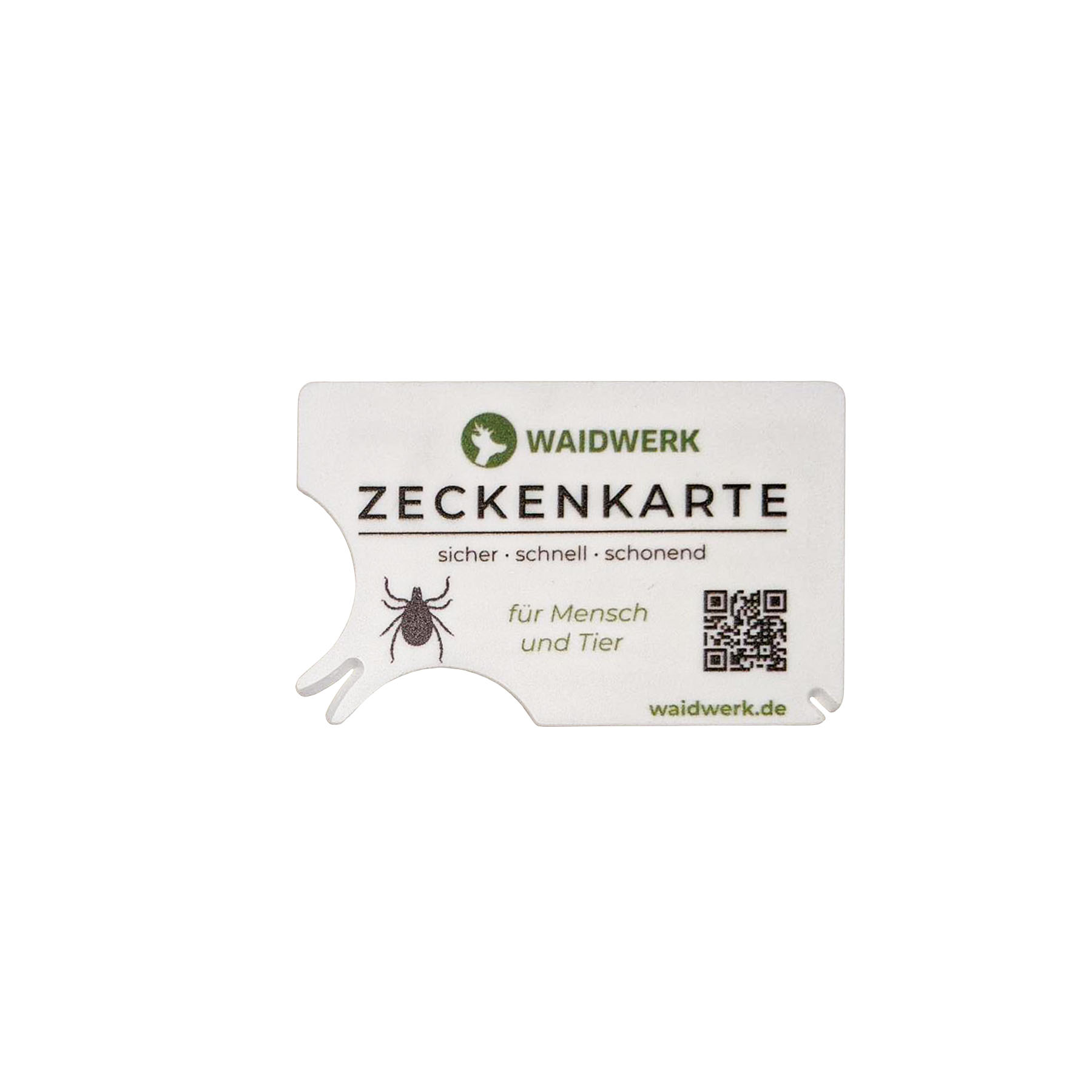 Waidwerk Zeckenkarte