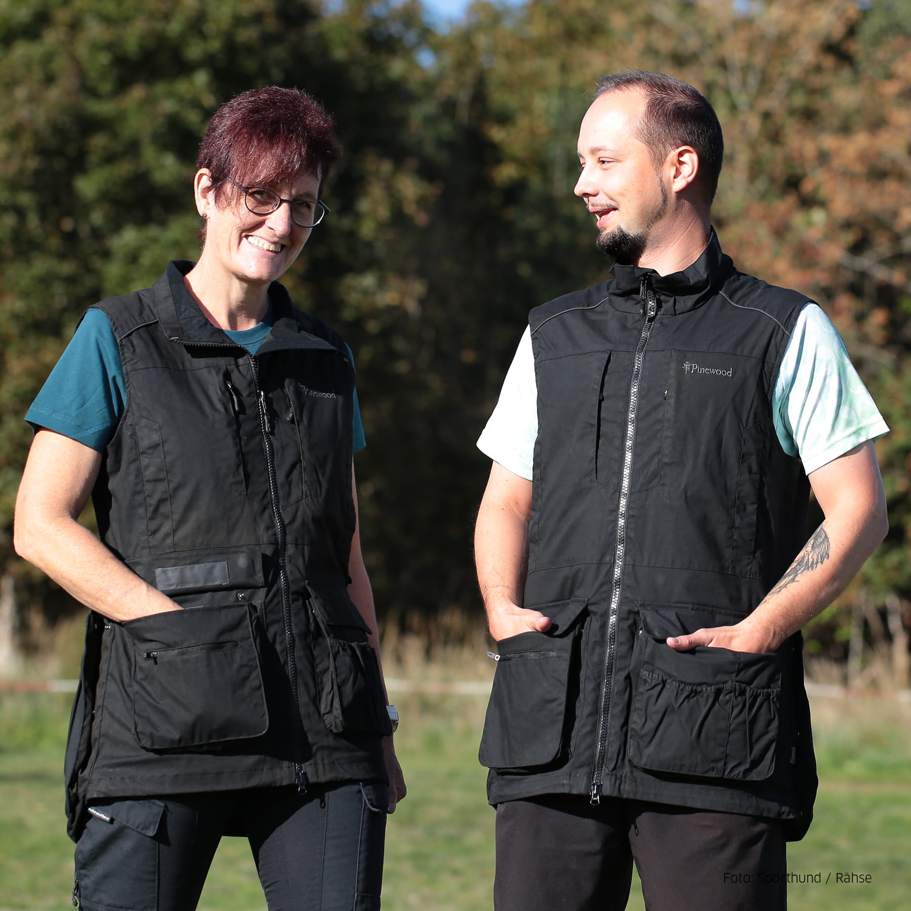 Dog Sports Expert Weste Herren Schwarz L