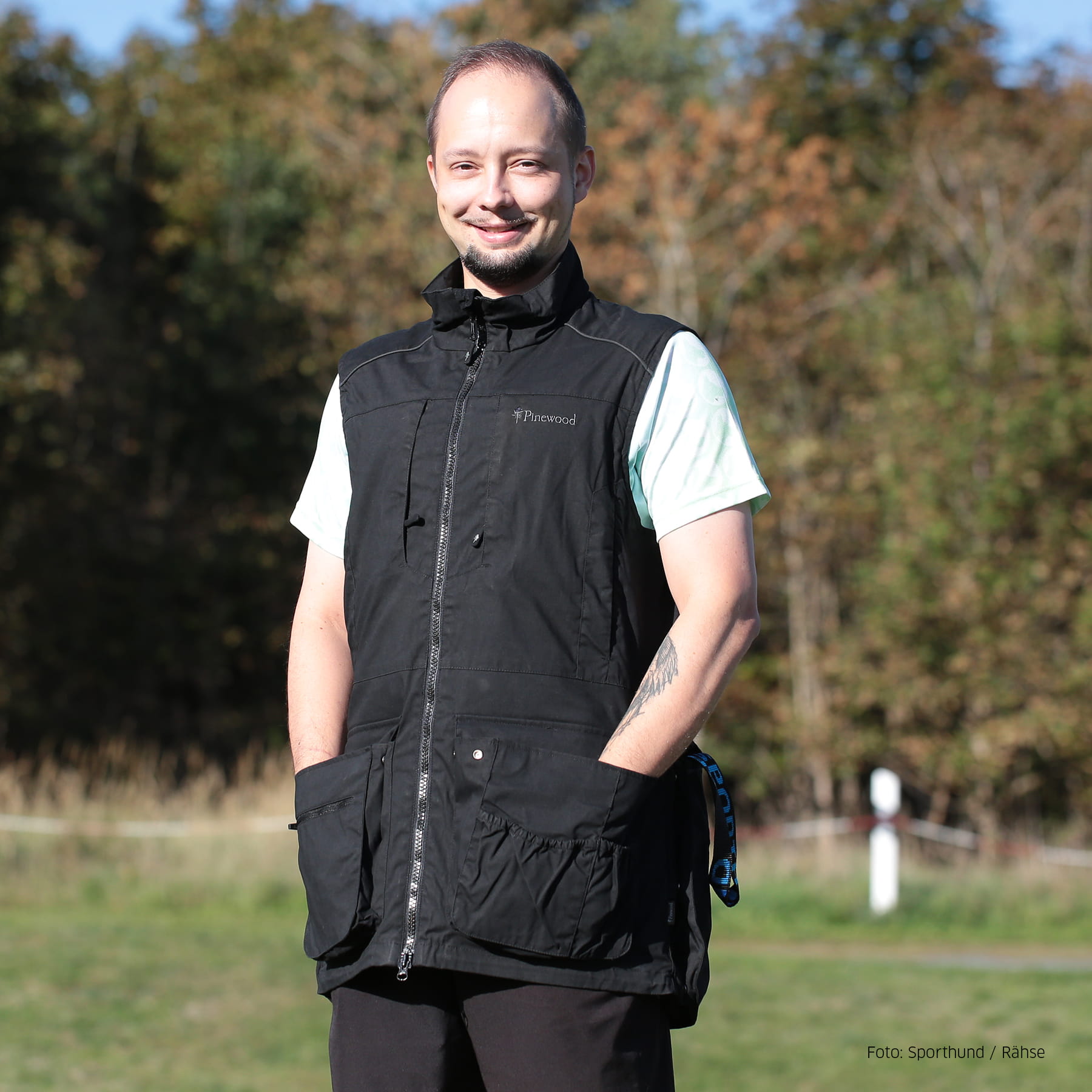 Dog Sports Expert Weste Herren Schwarz L