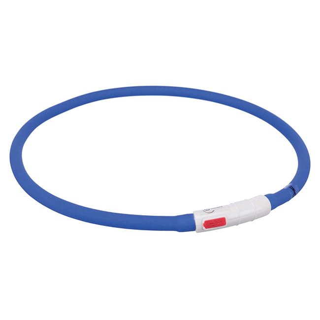 Flash Leuchtring USB blau