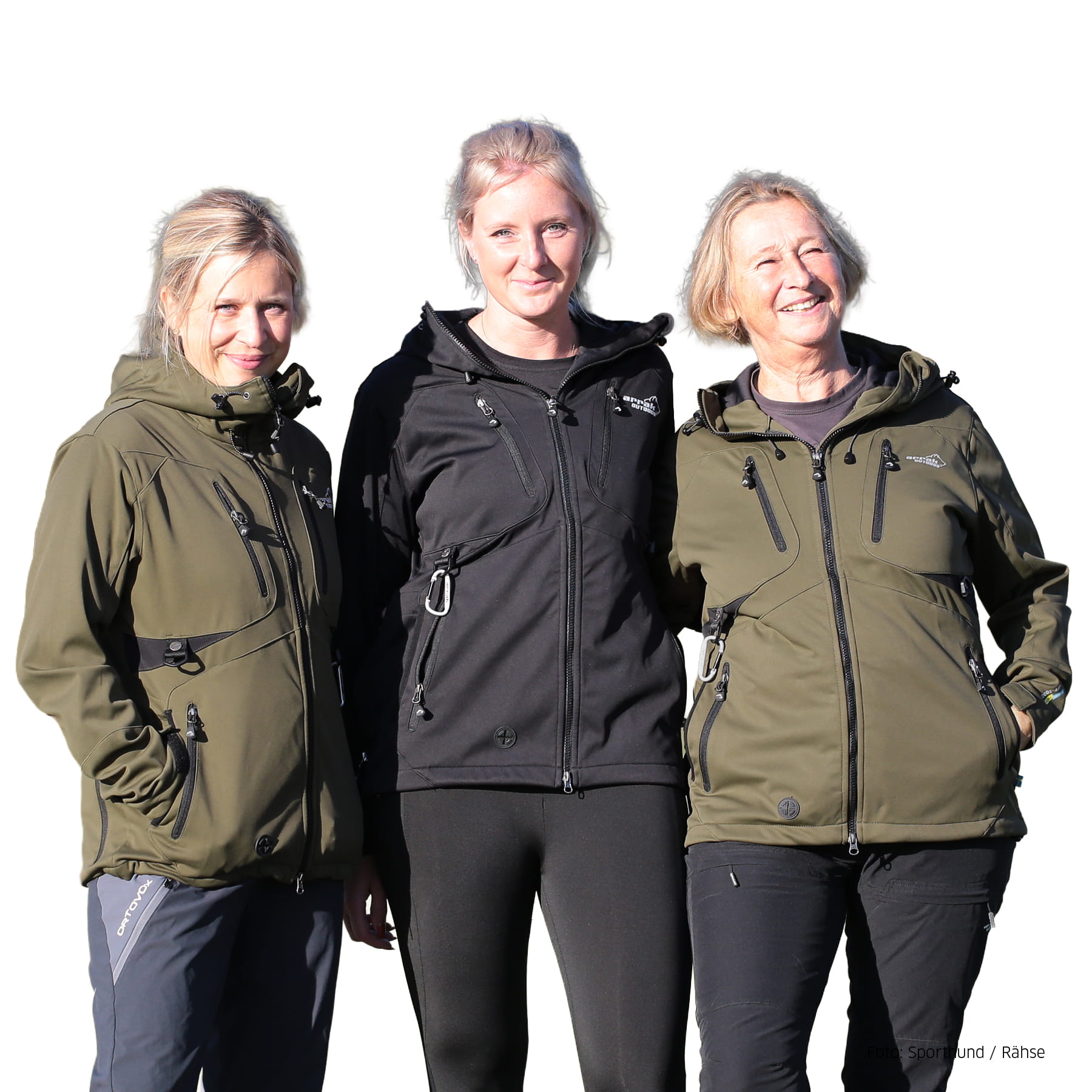 Arrak Softshelljacke Akka Damen Schwarz XL