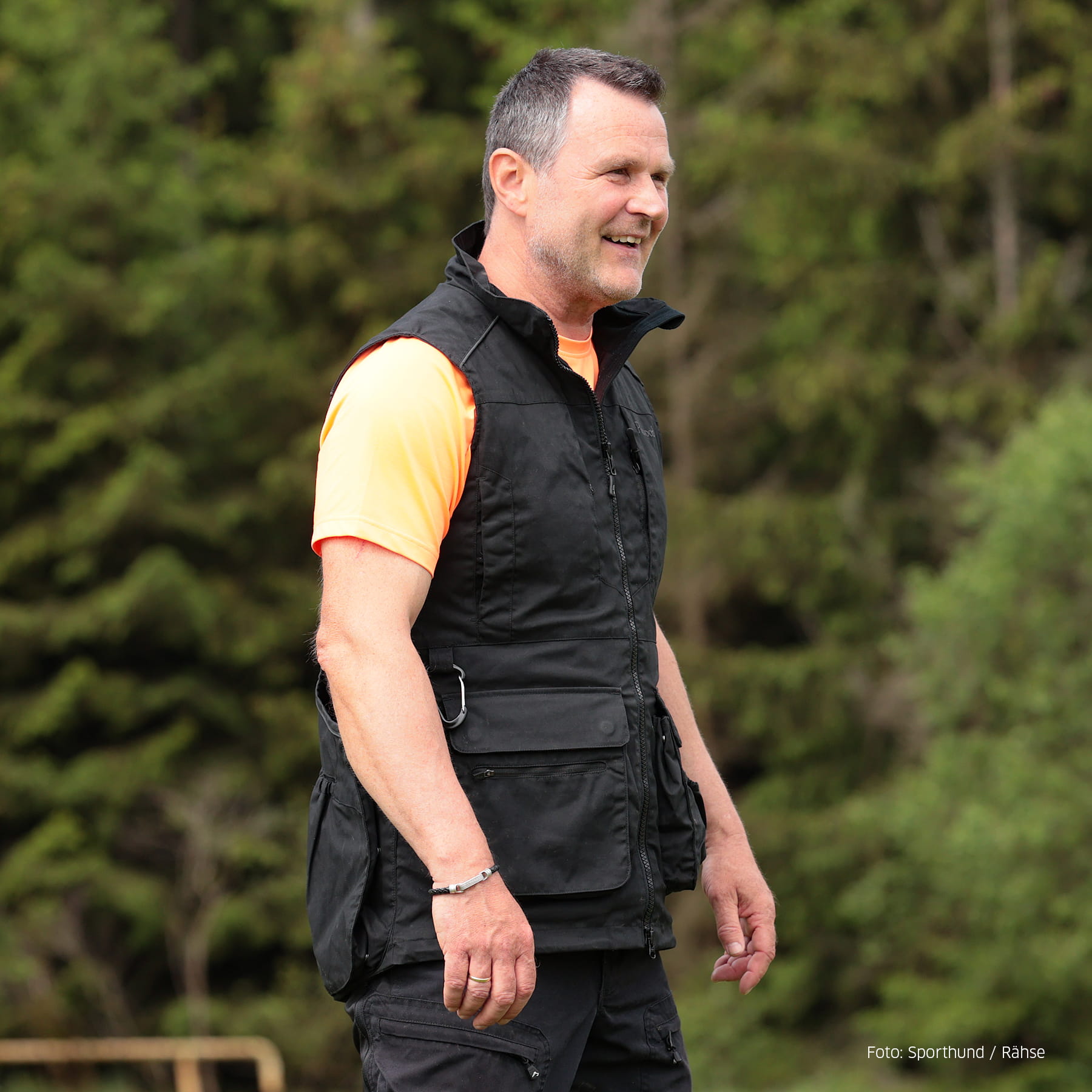 Dog Sports Expert Weste Herren Schwarz L