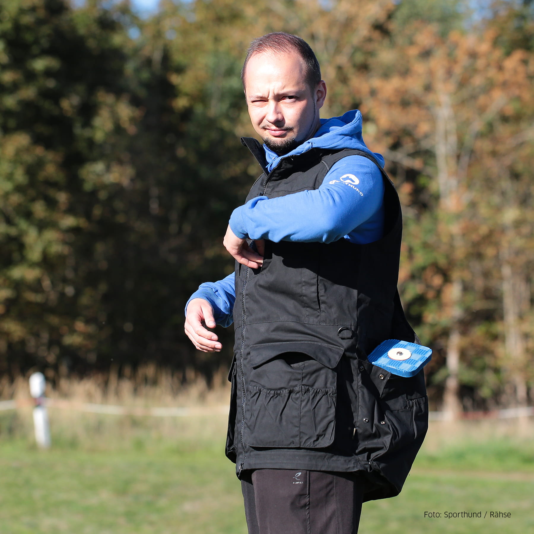 Dog Sports Expert Weste Herren Schwarz L