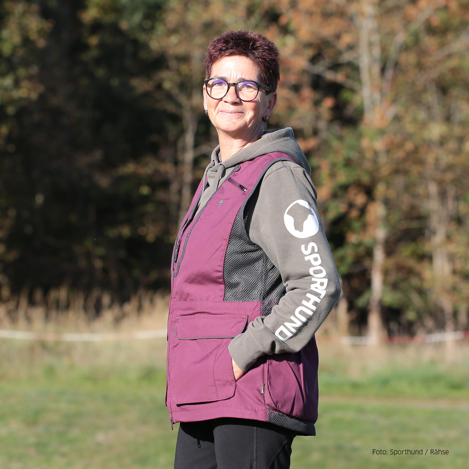 Pinewood Dog Sports 2.0 Weste Damen Plum S