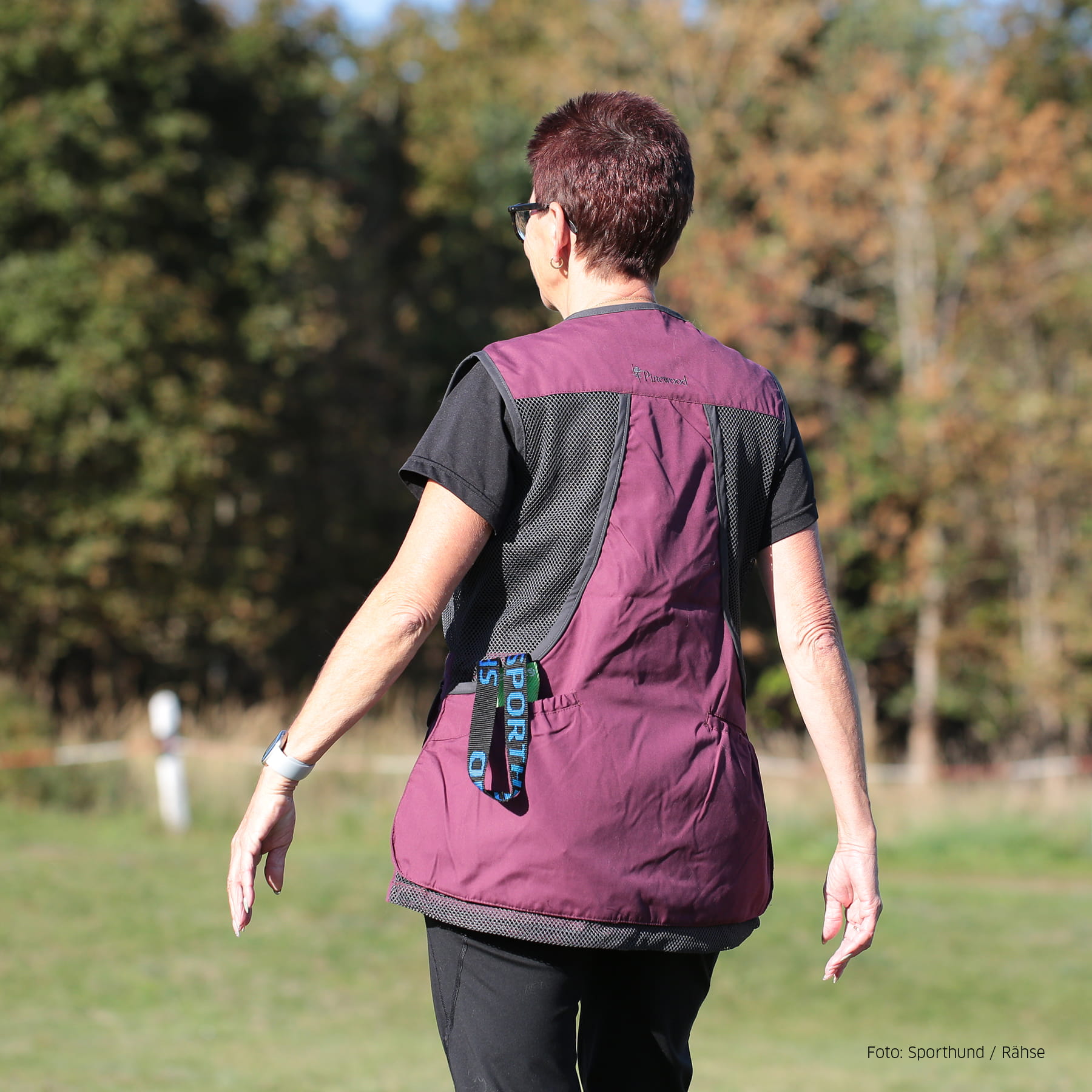 Pinewood Dog Sports 2.0 Weste Damen Plum S